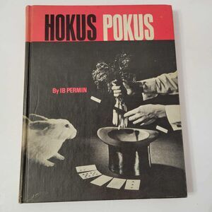 Hokus Pokus By Ib Permin Vintage 1970 Hardcover Magic Tricks Book Guide HC